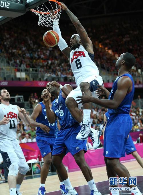 2012伦敦奥运会美国男篮vs法国