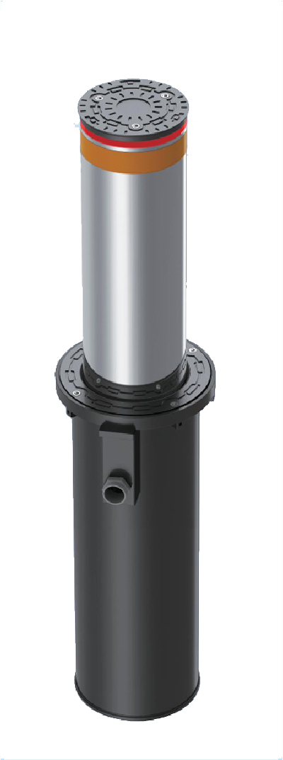 圓形淺埋式全自動升降柱