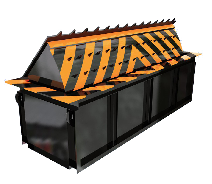 翻轉式阻車路障機